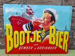Reclamebord Seef Bootje's Bier, Ophalen of Verzenden, Nieuw, Reclamebord, Plaat of Schild, Overige merken