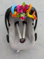 Maxi Cosi Pebble Blackraven + isofix + accessoires, Ophalen, Gebruikt, Maxi-Cosi, Isofix