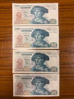 4 x 500 Belgische Frank 1961 - 1975 topstaat, Postzegels en Munten, Bankbiljetten | België, Ophalen of Verzenden, Setje