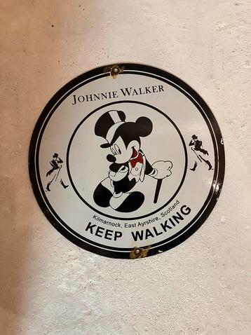 Emaille bord Johnnie Walker