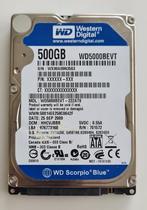 Western Digital Scorpio Blue 2,5" HDD 500GB, Computers en Software, Harde schijven, Intern, Gebruikt, Laptop, 500GB