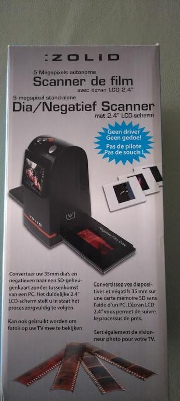 Scanner à diamètre/négatif, Informatique & Logiciels, Scanners, Enlèvement ou Envoi, Neuf, Scanner de diapositives, Windows