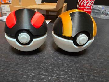 Verschillende pokeballen beschikbaar voor biedingen