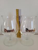 2 kleine glaasjes duvel bierglas 13 cm Duvel gouden letters, Ophalen of Verzenden, Zo goed als nieuw, Glas of Glazen, Duvel