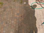 Klinkers 10x10 gebruikt +- 1000 stuks, Tuin en Terras, Ophalen, Klinkers