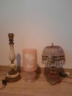 Vintage tafellampen, Comme neuf, Enlèvement ou Envoi