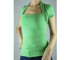Groen tshirt van Zara - Maat medium, Kleding | Dames, Verzenden, Groen