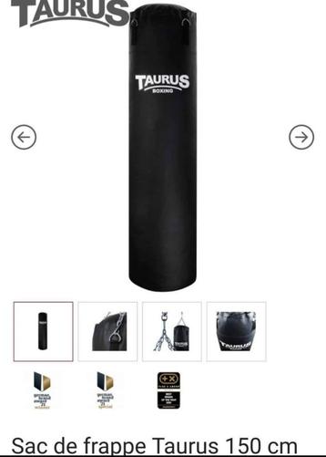Taurus bokszak pro luxury 150cm + muurbeugel beschikbaar voor biedingen