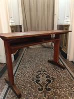 VINTAGE DESK TAFEL SIDETABLE HOUT ZEER MOOI PATINA, Huis en Inrichting, Tafels | Sidetables, Ophalen, Gebruikt