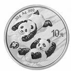 Chinese panda zilver 2022, Postzegels en Munten, Ophalen, Zilver