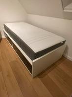 Bed, Huis en Inrichting, Slaapkamer | Bedden, Ophalen, Gebruikt, 90 cm, Eenpersoons
