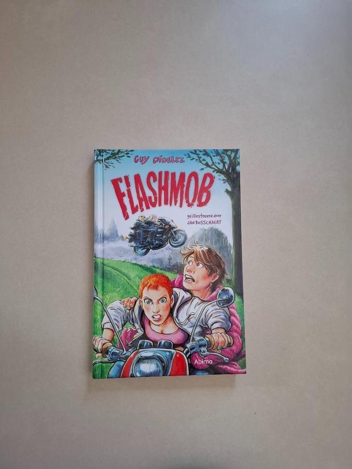 Guy Didelez - Flashmob, Boeken, Kinderboeken | Jeugd | 13 jaar en ouder, Zo goed als nieuw, Fictie, Ophalen