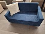 2 zit slaapzetel 120 €, Huis en Inrichting, Ophalen, Zo goed als nieuw, Stof