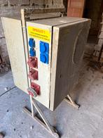 Dubbele Werfkast 63A functioneel, Doe-het-zelf en Bouw, Ophalen, Gebruikt