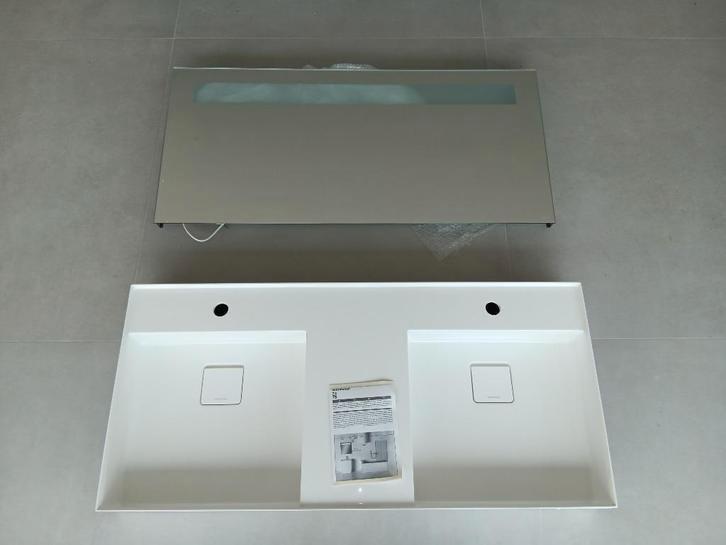 Wastafel en/of spiegel Antonio Lupi, Doe-het-zelf en Bouw, Sanitair, Zo goed als nieuw, Wastafel, Ophalen