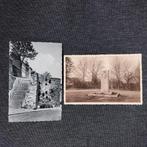 2 oude postkaarten van Binche, Ophalen of Verzenden