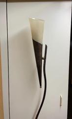 Vloerlamp en kastlamp, Ophalen, Zo goed als nieuw, Glas, 75 cm of meer