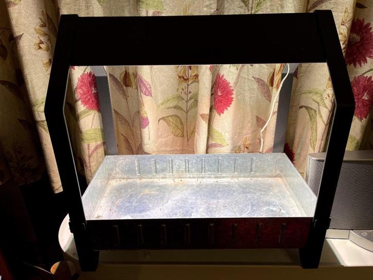 VAXER KWEEKKAST+2E VERLICHTING, Tuin en Terras, Kweekspullen, Gebruikt, Kweeklamp, Ophalen