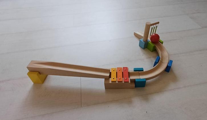 HABA knikkerbaan, Kinderen en Baby's, Speelgoed | Houten speelgoed, Zo goed als nieuw, Ophalen