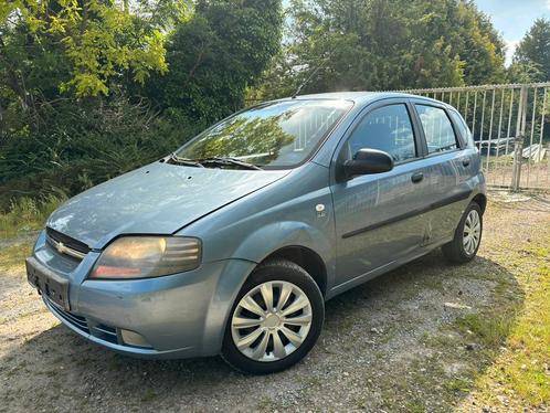 CHEVROLET KALOS 1.2iBENZINE/10:2006/135.000KM/AIRCO/ 1.350€, Auto's, Chevrolet, Bedrijf, Te koop, Kalos, ABS, Benzine, Euro 4