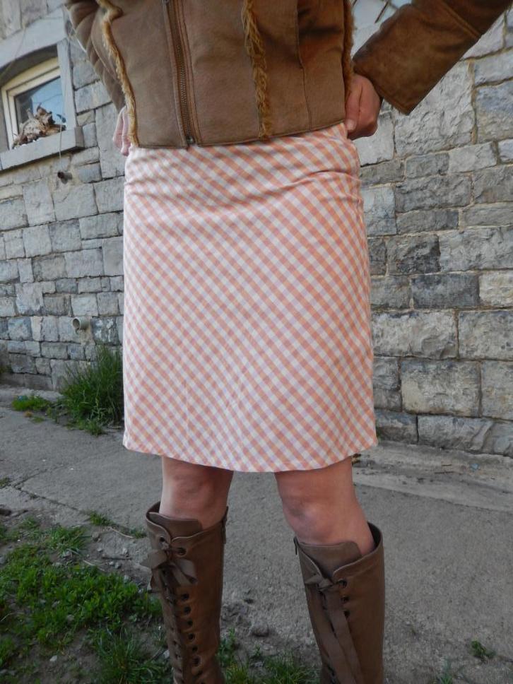 rok taille 0, Kleding | Dames, Rokken, Gedragen, Maat 36 (S), Wit, Knielengte, Ophalen of Verzenden
