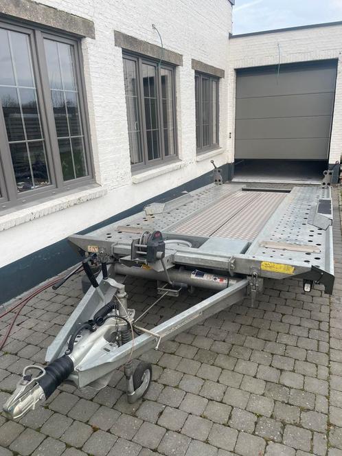 TE HUUR auto-transporter, Auto diversen, Aanhangers en Bagagewagens, Zo goed als nieuw, Ophalen of Verzenden