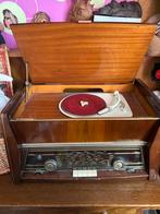 Vintage Tourne disque et disques, Audio, Tv en Foto, Platenspelers, Ophalen