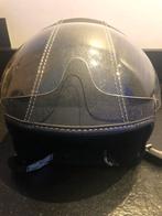 Piaggio-Vespa helm met vizier, Fietsen en Brommers, Ophalen, Gebruikt, Small, Vespa