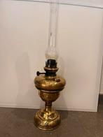 lampe à huile vintage en laiton, Enlèvement ou Envoi