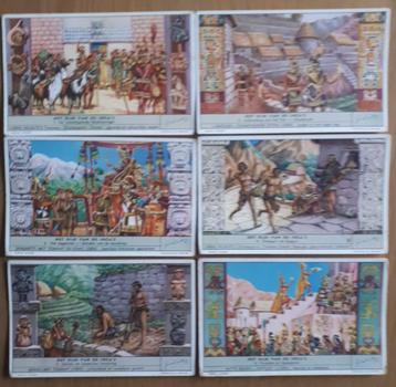 LIEBIG 6 CHROMOLITHO's: HET RIJK VAN DE INCA's SG 1591 Bel.  beschikbaar voor biedingen