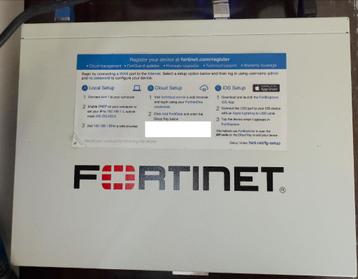 Fortigate FG 60F firewall, Enlèvement ou Envoi, Comme neuf, Routeur, Fortinet