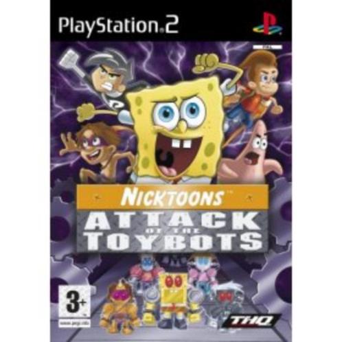 Nicktoons Attack of the Toybots, Consoles de jeu & Jeux vidéo, Jeux | Sony PlayStation 2, Utilisé, Aventure et Action, 1 joueur