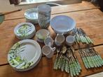 melamine service plus bestek, Caravans en Kamperen, Ophalen, Zo goed als nieuw