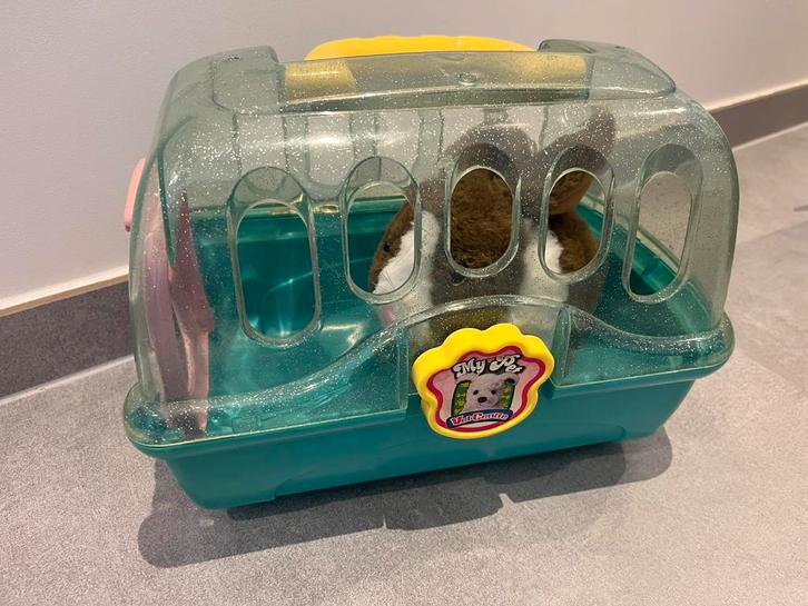 Interactief konijn, Kinderen en Baby's, Speelgoed | Knuffels en Pluche, Gebruikt, Konijn, Ophalen