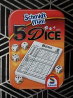 Nieuw spel 5 Dice, Schmidt, 2-8 spelers, + 1 gratis promo, Schmidt, Enlèvement ou Envoi, Jeu de voyage, Neuf