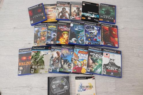 Grand lot de jeux PS2, Games en Spelcomputers, Games | Sony PlayStation 2, Gebruikt, Avontuur en Actie, 1 speler, Ophalen of Verzenden
