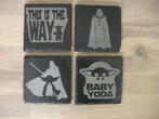 Star Wars / 4 unieke onderleggers in leisteen, Verzamelen, Ophalen of Verzenden, Nieuw