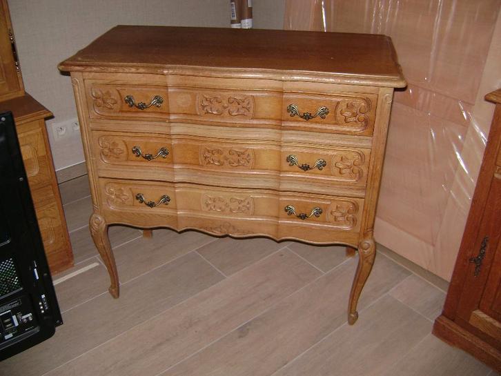 Commode rustique 3 tiroirs, Maison & Meubles, Armoires | Commodes, Utilisé, 50 à 100 cm, 25 à 50 cm, Autres essences de bois, 3 ou 4 tiroirs