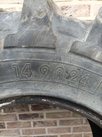 Michelin band voor tractor 14.9R24, Ophalen
