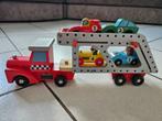Camion en bois autotransporteur Janod, Kinderen en Baby's, Speelgoed | Houten speelgoed, Ophalen, Gebruikt