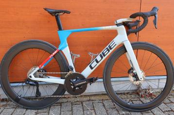 Cube Litening Aero C68X Race carbone Ultegra DI 12 speed, Enlèvement, 53 à 57 cm, Utilisé, Carbone