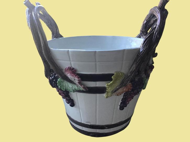 grote bloempot-sierpot druiven, Tuin en Terras, Bloempotten, Nieuw, Binnen, Minder dan 40 cm, 25 tot 40 cm, Overige vormen, Ophalen