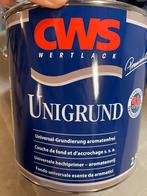 CWS Unigrund grijze primer lak 2,5liter, Nieuw, Ophalen of Verzenden
