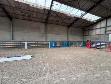 Springmateriaal - springparcours - springbalken - balken beschikbaar voor biedingen