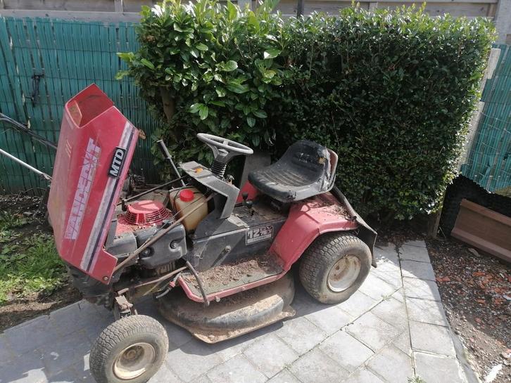 Mtd zitmaaier met honda motor met werk, Tuin en Terras, Zitmaaiers, Gebruikt, Ophalen