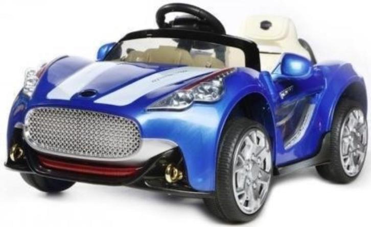 Sportwagen Blauw 1 persoons 12V + RC ***NIEUW***, Kinderen en Baby's, Speelgoed | Buiten | Accuvoertuigen, Nieuw, Ophalen of Verzenden