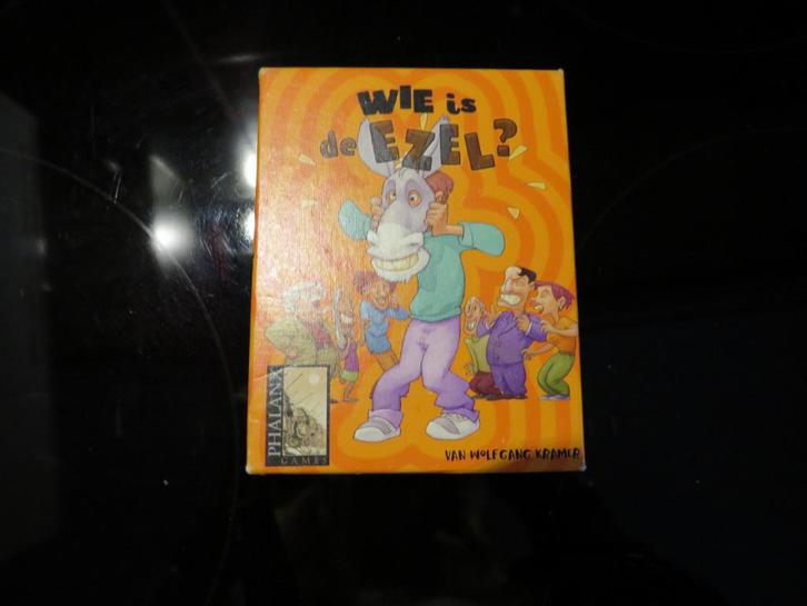 Wie is de ezel?, Hobby en Vrije tijd, Gezelschapsspellen | Kaartspellen, Nieuw, Drie of vier spelers, Vijf spelers of meer, Ophalen of Verzenden