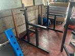Multi Squat Rack (+ fitness bank), Sport en Fitness, Ophalen, Zo goed als nieuw