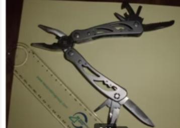 ZAKMES MULTITOOL - STAINLESS STEEL - RVS beschikbaar voor biedingen