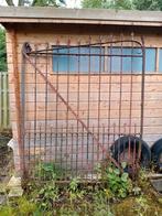 Yzeren hekken, Tuin en Terras, Tuinhekken en Hekwerk, Ophalen, Met poort, Gebruikt, Sierhekwerk